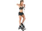 Mini Stepper for Exercise Low-Impact Stair Step Cardio Equipment with Resistance