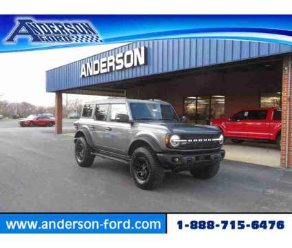 2023NewFordNewBroncoNew4 Door Advanced 4x4 is a Grey 2023 Ford Bronco Car for Sale in Clinton IL