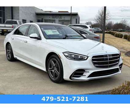 2024 Mercedes-Benz S-Class S 580 is a White 2024 Mercedes-Benz S Class Car for Sale in Bentonville AR