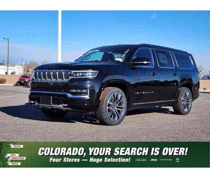 2024 Jeep Grand Wagoneer L Series III is a Black 2024 Jeep grand wagoneer Car for Sale in Denver CO