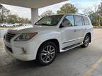 2015 Lexus LX 570 White, 154K miles