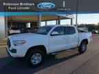 2020 Toyota Tacoma White, 34K miles