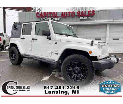 2011 Jeep Wrangler for sale is a White 2011 Jeep Wrangler Car for Sale in Lansing MI