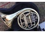 Rare Pro Geyer Holton H191 (190 ) Double French Horn Lacquer 99% New Case