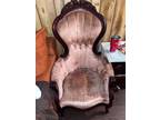 antique victorian throne chairs
