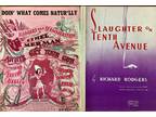 Doin' What Comes Naturally (1946) & Slaughter on 10th Ave (1936) Music Sheets