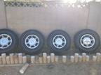 Tires with Rims 315/70/17