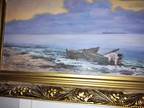 vintage Signed Oil Painting Framed