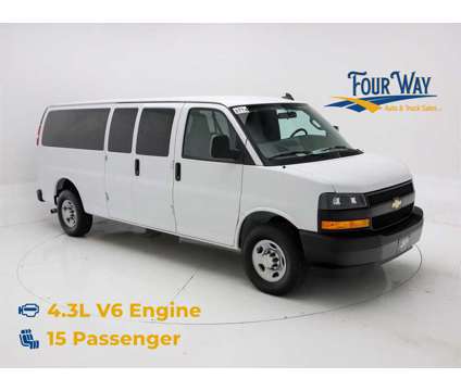 Used 2023 CHEVROLET G3500 EXPRESS EXTENDED For Sale is a White 2023 Chevrolet 3500 Model Van in New Holland PA