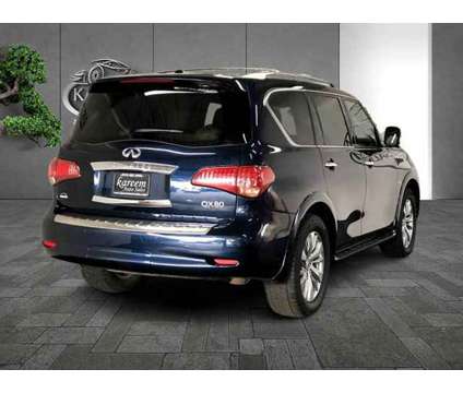 2017 Infiniti Qx80 is a Blue 2017 Infiniti QX80 Base Car for Sale in Sacramento CA