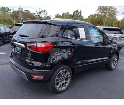 2020 Ford EcoSport Titanium is a Black 2020 Ford EcoSport Titanium Car for Sale in Estero FL