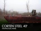 Corten Steel 16x40 Little Dipper Barge 1992