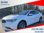 2018 Acura TLX White, 23K miles