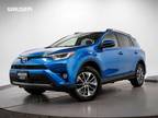 2016 Toyota RAV4 Hybrid Blue, 99K miles