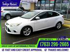 2014 Ford Focus White, 112K miles