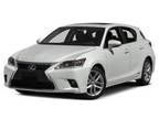 2016 Lexus CT 200h