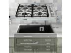 30 Inches Steel Built-in Stovetop Gas Cooktop Stainless w/ 4 Burners Silver