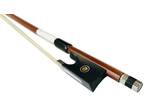 MI&VI Basic Brazilwood Violin Bow-Full Size 4/4 Octagonal Stick,Horse Hair Ebony
