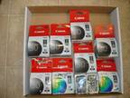 10 Genuine Canon 30 & 31 Ink Cartridges **Empty** !