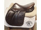 16.5" Voltaire Palm Beach Saddle - 2016 - Full Buffalo - 3 Flaps - 5" dot to dot