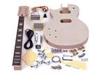 LP Style DIY Electric Guitar Kit Mahogany Body & Neck Build Your Own Gutiar J0Z6