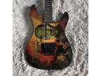 Kirk Hammett KH-3 Karloff Mummy Electric Guitar Skull Inlay Rosewood Fretboard
