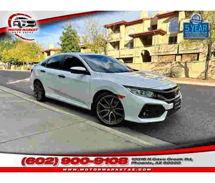 2019 Honda Civic for sale is a Silver, White 2019 Honda Civic Car for Sale in Phoenix AZ