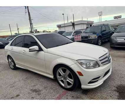 2011 Mercedes-Benz C-Class for sale is a White 2011 Mercedes-Benz C Class Car for Sale in Houston TX