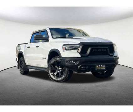 2022UsedRamUsed1500Used4x4 Crew Cab 5 7 Box is a White 2022 RAM 1500 Model Rebel Car for Sale in Mendon MA