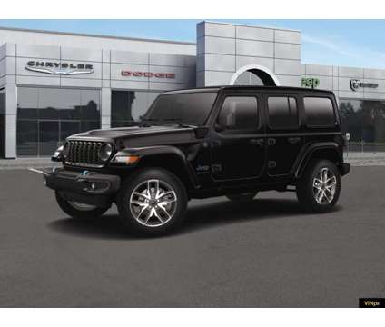 2024 Jeep Wrangler 4xe Sport S is a Black 2024 Jeep Wrangler Car for Sale in Horsham PA