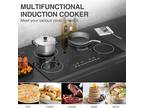 Electric Induction Cooktop 4 Burners Induction Cooker Touch Control 220V 6400W