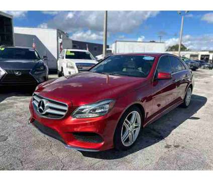 2014 Mercedes-Benz E-Class for sale is a Red 2014 Mercedes-Benz E Class Car for Sale in Miami FL