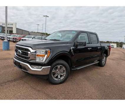 2023 Ford F-150 XLT is a Black 2023 Ford F-150 XLT Car for Sale in Collins MS