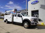 2023 Ford F-550 White, 10 miles
