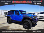 2024 Jeep Wrangler Blue, 16 miles