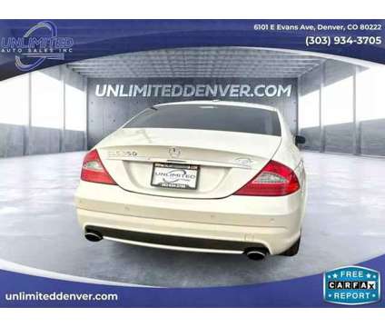 2009 Mercedes-Benz CLS-Class for sale is a White 2009 Mercedes-Benz CLS Class Car for Sale in Denver CO