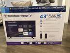Westinghouse 43 Inch Full HD Smart LED Roku TV *WR43FX2212 [phone removed]