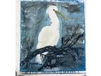 Egret Bird Painting
