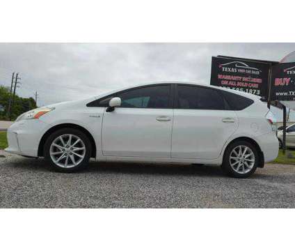 2014 Toyota Prius v for sale is a White 2014 Toyota Prius v Car for Sale in Spring TX