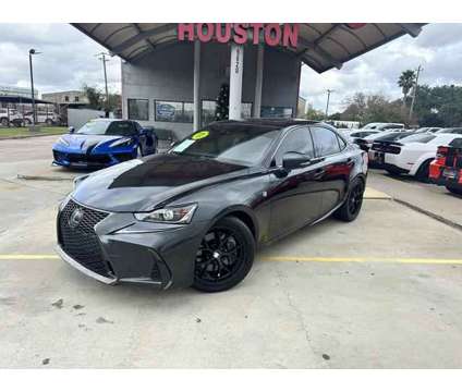 2017 LEXUS IS for sale is a Black 2017 Lexus IS Car for Sale in Houston TX