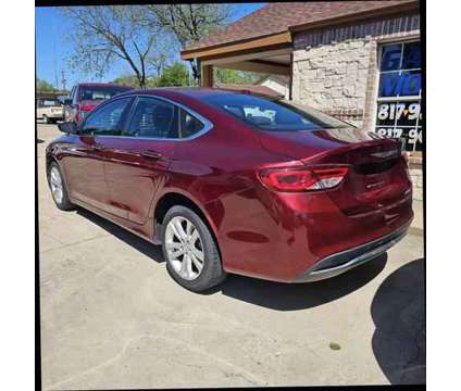 2015 Chrysler 200 for sale is a Red 2015 Chrysler 200 Model Car for Sale in Mansfield TX
