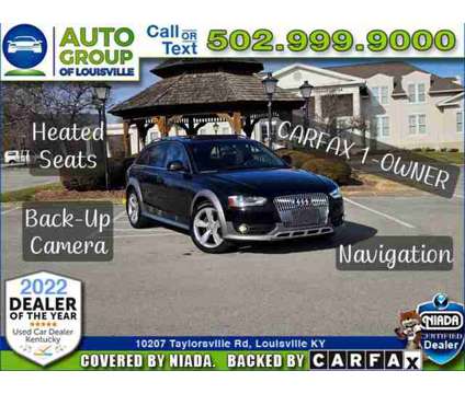 2015 Audi allroad for sale is a Black 2015 Audi Allroad 4.2 Trim Car for Sale in Louisville KY