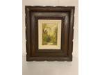 Framed Vintage Oil Painting By Rosemary