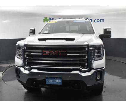 2023 GMC Sierra 2500HD 4WD Crew Cab Standard Bed SLT is a White 2023 GMC Sierra 2500 H/D Truck in Dubuque IA