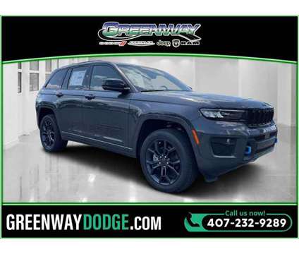2024 Jeep Grand Cherokee Base 4xe is a Grey 2024 Jeep grand cherokee Car for Sale in Orlando FL