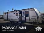Cruiser RV Radiance 26BH Travel Trailer 2021
