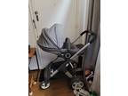 Stokke Stroller "Crusi" Carry Cot, Seat, Car seat with base