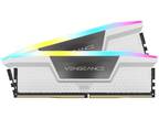 CORSAIR Vengeance RGB 32GB (2 x 16GB) 288-Pin PC RAM DDR5 6000 (PC5 48000) Deskt
