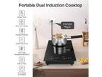New Induction Cooktop 2 Burner Electric Cooktop Induction Cooker Touch Screen