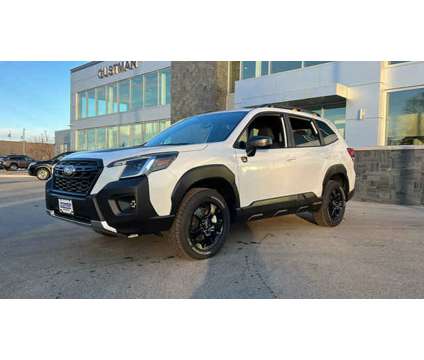 2024 Subaru Forester Wilderness is a White 2024 Subaru Forester 2.5i Car for Sale in Appleton WI